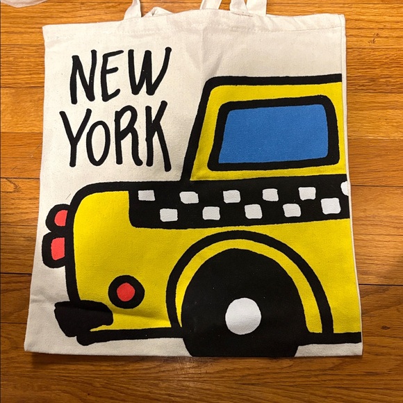 New York Themed Canvas Tote Bags - Picture 5 of 6